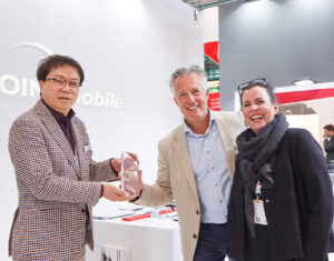 Carema gets Platinum Award from Point Mobile