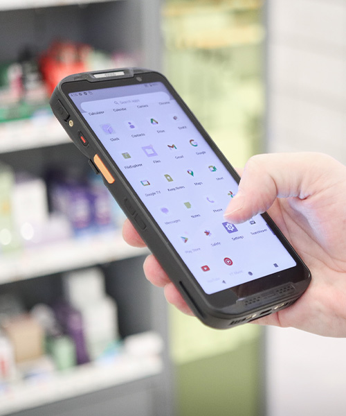 Point Mobile PM95 in supermarket retail