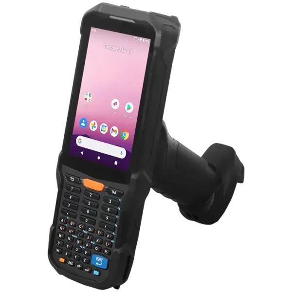 Point Mobile PM560 Front view pistol grip