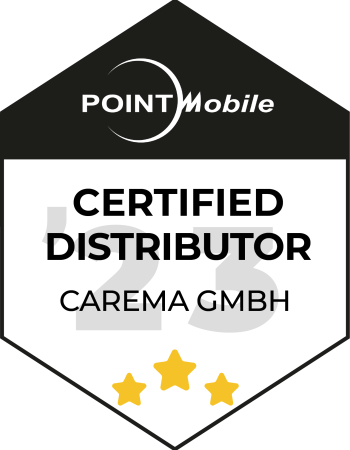 Carema GmbH 2023 badge Carema Partner Badge distributor badge Point Mobile